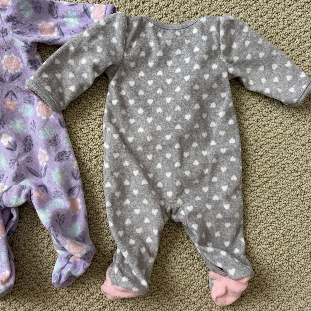 Fleece One Piece Footies Bundle - Picture 8 of 8